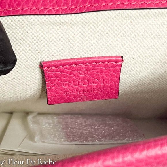 💛SOLD🖤 Gucci Dionysus Small Pink Shoulder Bag - Picture 4 of 5